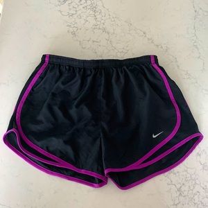 Nike athletic shorts.